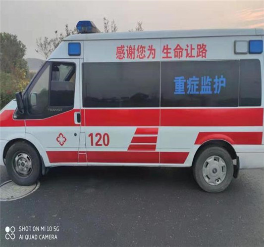 玉门救护车出租服务案例3